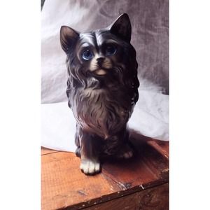 Persian Cat Figurine, Brinn's Pittsburgh PA,Made In Japan